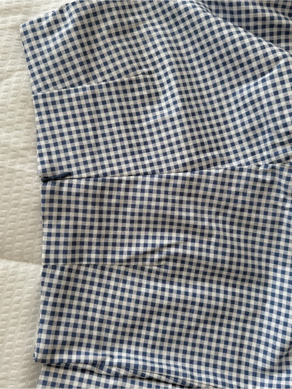 Lulus Blue Gingham Matching Set XS